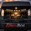 Edwin Bos – Achter in mijn truck
